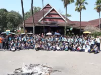Projek P8 Kelas IX SMP Frater Makassar: Menelusuri Jejak Budaya Nusantara di Benteng Somba Opu