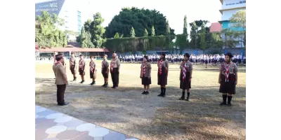PRAMUKA GARUDA GUDEP PANGKALAN SMP FRATER MAKASSAR  SIAP MENGIKUTI JAMBORE NASIONAL 2026