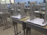 Yayasan Taman Tunas Tambah Fasilitas Belajar, SMP Frater Makassar Terima 68 Pasang Meja dan Kursi Baru