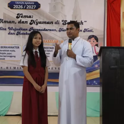Sambut Tahun Ajaran Baru, SMP Frater Makassar Gelar MPLS Ramah dan Bebas Perundungan
